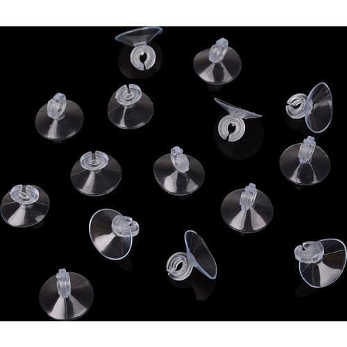 5/10Pcs Plastic Aquarium Fish Tank Suction Cups Suckers Clips Airline Pump Tubing Fixation Suction Cup