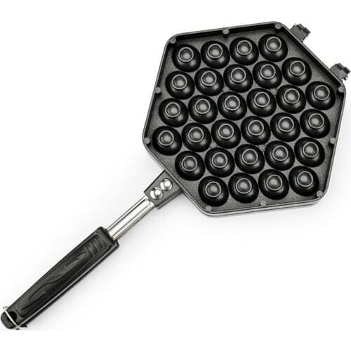 Non Stick Egg Waffle Maker Mold Household Kitchen Cake Bubble Puff Mould Oven Breakfast Machine Bakeware