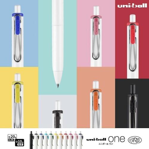 1Pcs UNI ONE Series Color Gel Pen UMN-S Newly Developed Ink 0.38/0.5mm Bright Color Student Writing Business Office Stationery
