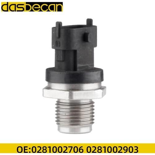 For Chevrolet Toyota Vauxhall Fiat Doblo Alfa GT 147 Lancia Man Volvo Fuel Rail Pressure Sensor 0281002706 0281002903 46812910
