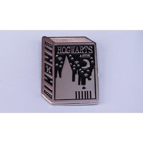 History Book Enamel Pin