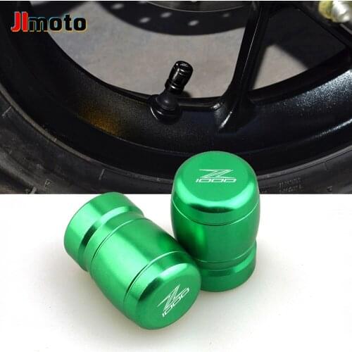 Z1000 Motorcycle Tire Valve Tyre Air Port Stem Cover Cap Airtight Covers Accessories For Kawasaki Z1000 2013-2018 2019 2020 2021