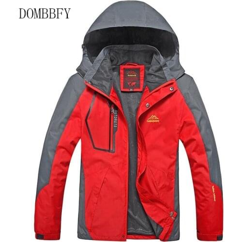 Jacket Men Waterproof Windproof Hooded Breathable Jackets Mens Spring Autumn Windbreak Coats Plus Size 8XL 9XL Outwear Clothes