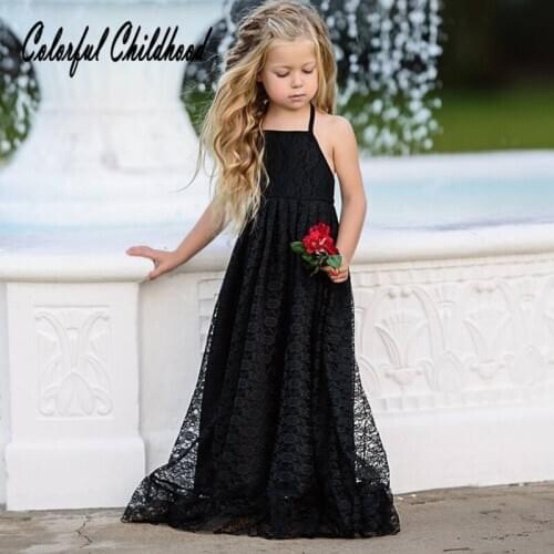 Sweet girls lace dress summer elegant party wedding dresses for girls vestidos baby beach clothes 1-5Yrs
