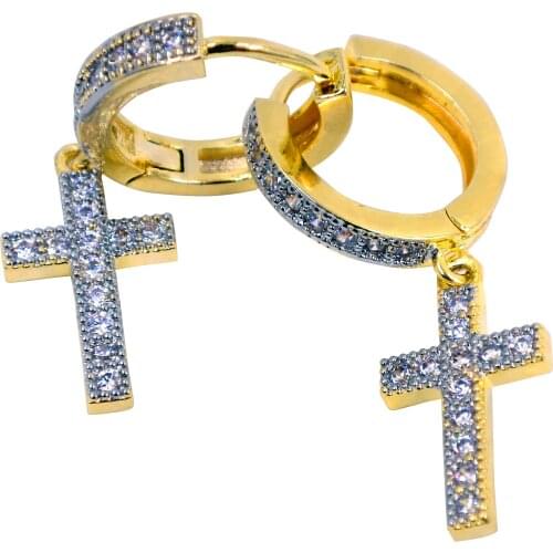 MRHIPHOP Women's Gold Earrings