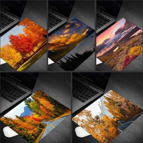 Yzuoan The New Most Beautiful Scenery Mouse Pad Small Size Rectangular Non-slip Free Shipping Laptop Pad Keyboard Pad Mouse Pad
