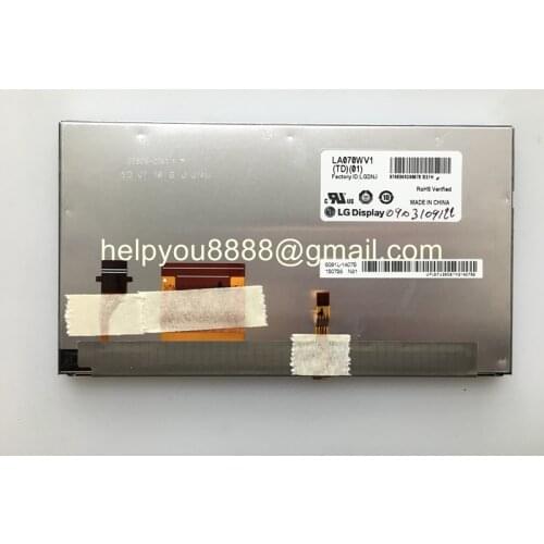Original L&G 7Inch LCD display LA070WV1 TD01 LA070WV1-TD01 With touch screen for Car DVD GPS navigation Audio