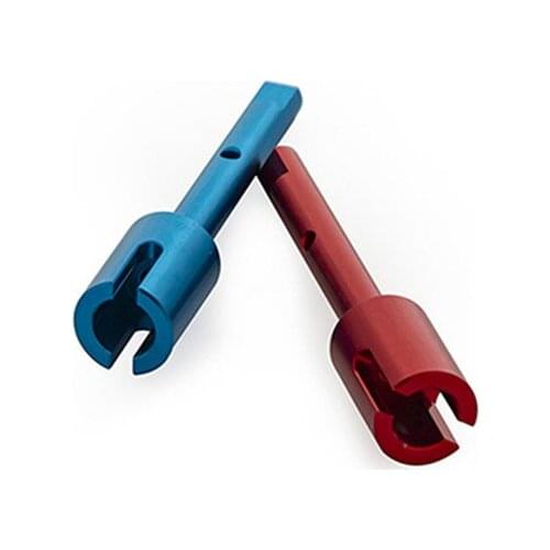 Durable Replacement Aluminum Alloy Middle Shaft Joint Upgrade Parts for 1/10 Tamiya TT02 RC Crawler Car Modification Kits