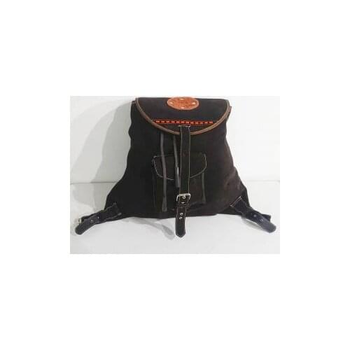 Large cowhide leather sawing Brown flag Spain