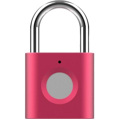 Yealink smart fingerprint lock gym lock small lock household password lock padlock cabinet lock dormitory anti-theft lock