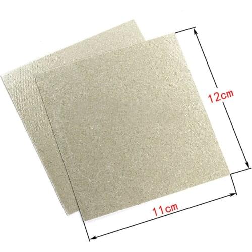 5pcs Spare parts for microwave ovens mica microwave12*11cm mica sheets for Galanz Midea Panasonic magnetron cap midea microwave