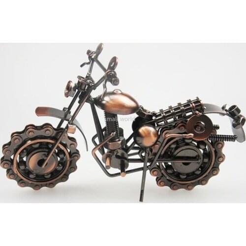 Iron Craft Decorations Metal Crafts Antique Home Decorations Motorcycle Model Creative Gift Home Decoration Accessories Modern