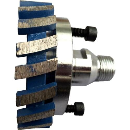 2sets D87*H20 Stubbing wheel calibrating tools with 1/2 gas adaptor