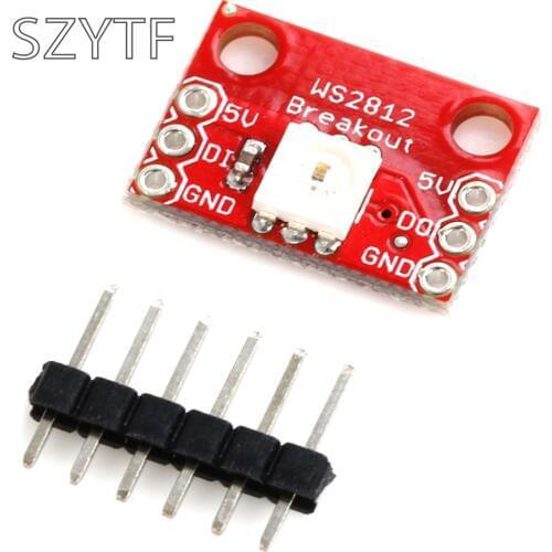 5pcs WS2812 RGB LED breakout module CJMCU-123
