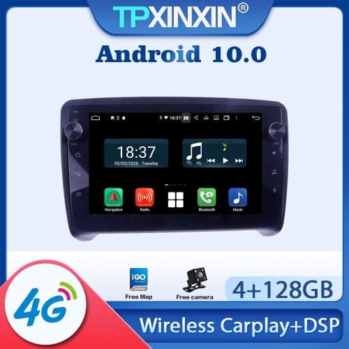 Android 10.0 For Audi TT 2006 2007 2008 - 2012 Car Radio Multimedia Video Audio Recorder DVD Player Navigation HeadUnit GPS 2din