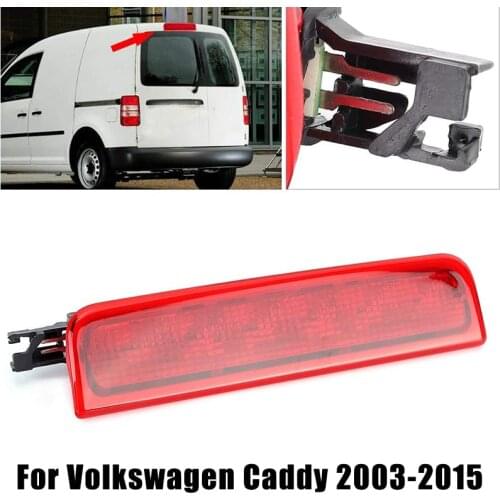 Car LED Rear Additional Brake Light 3rd Third Tail Stop Lamp High Mount Stop Lamp for Volkswagen/VW CADDY 2003-2015 2K0945087C