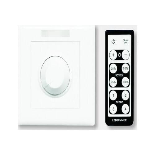 BC-320-010v LED Dimmer IR remote wall mounted LED Dimmer 0-10v analog signal led dimmer 85-265V