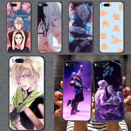 Yuri on Ice anime Phone case For Xiaomi Mi Max Note 3 A2 A3 8 9 9T 10 Lite Pro Ultra black soft back pretty bumper tpu
