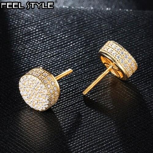 Feel style Women's Gold Earrings