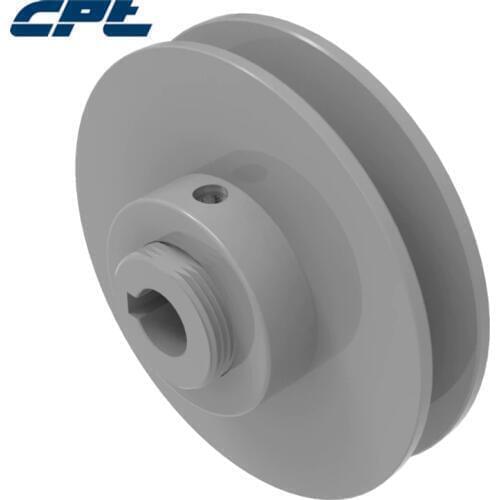 1VL44 Variable Pitch Sheaves Pulley Wheel with Outside Diameter 4.15inch (105.4mm) for Belts 3L, 4L, 5L, A, B, 5V