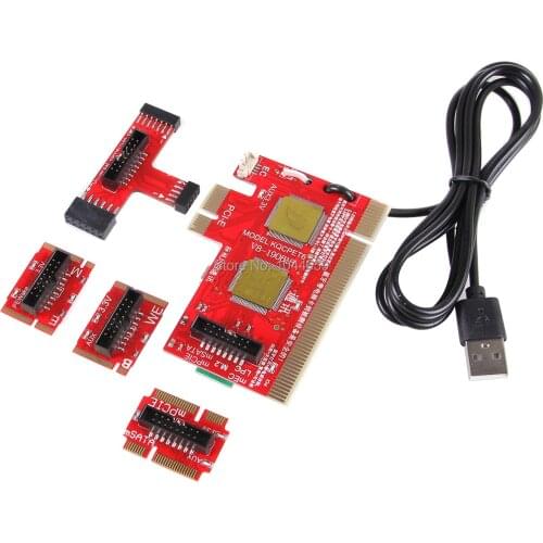 Multi-function PCI/PCIE/MiniPCIE/LPC/EC Motherboard Diagnostic Computer Analyzer LCD Tester Card For PC Notebook Desktop