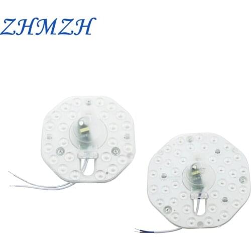 White & Warm White LED Module Replace Ceiling Lamp Lighting Source Module Convenient Installation AC220V 12W 18W 24W
