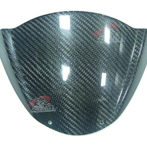 Motorcycle Carbon Fiber Head Cowl Windscreen Nose Fairing Instrument Head Fairing For Ducati Monster 696 1100 796 1100S 795