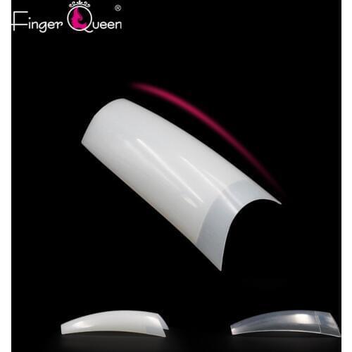 Nail Tips 500 /100Pcs 100pcs Artificial Fake Nails German Raw Materials Processing Half Nail Tips