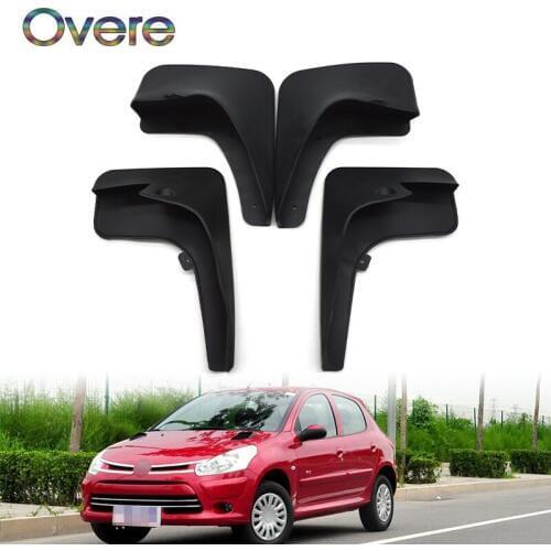 Overe Car Front Rear Mudguards For 2003 2004 2005 2006 2007 2008 2009 Citroen C2 Molded Accessories Mud Flap Car-styling Fenders