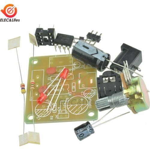 3.5mm 3-12V LM386 Mini Amplificador Module Board Super Mini Audio Amplifier DIY Kit Suite Trousse Smart Electronic DIY Kit