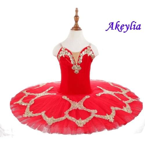 Red Professional Flower Fairy Ballet Tutu blue adult Women Platter Pancake Tutu Dress lilac Classical Ballet Tutu for Girls