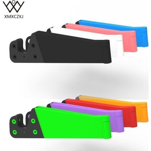 5pcs Universal V Shape Tablet PC Desk Foldable Mobile Cell Phone Mount Stand Holder Colorful Bracket for For iPhone Samsung
