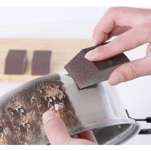 Sponge Magic Eraser for Removing Rust Emery Cloth Melamine Sponge Descaling Cleaner Rub Pot Kitchen Gadgets Tools Accessories