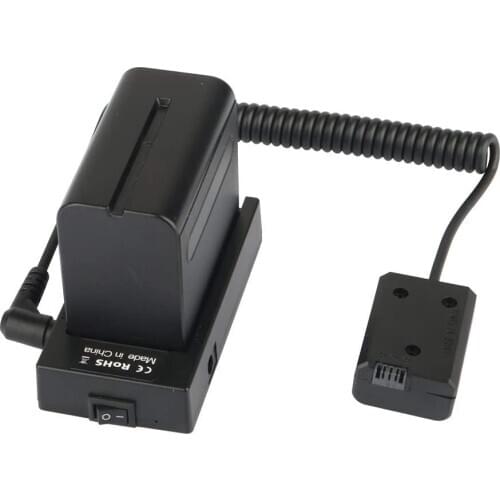 Fomito NP-F970 F750 F550 Battery Adapter Replacement ACPW20 Power Adapter to FW50 Dummy Battery for Sony A7 A7II A7R A7RII A7S