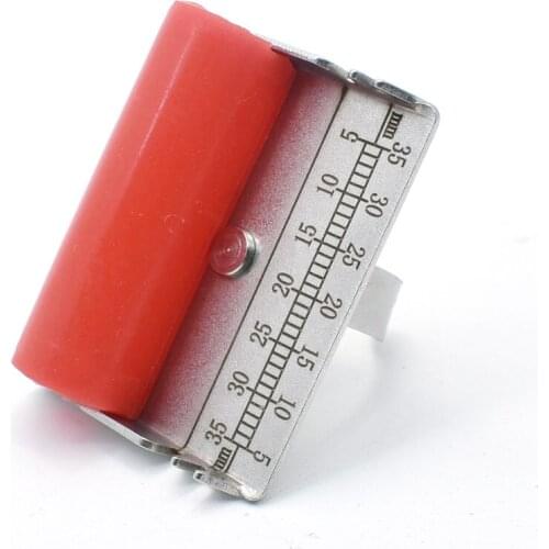 1pc Dental Ring Ruler Dentist Instrument Ruler dental finger ring Equipment Mini Measuring tool