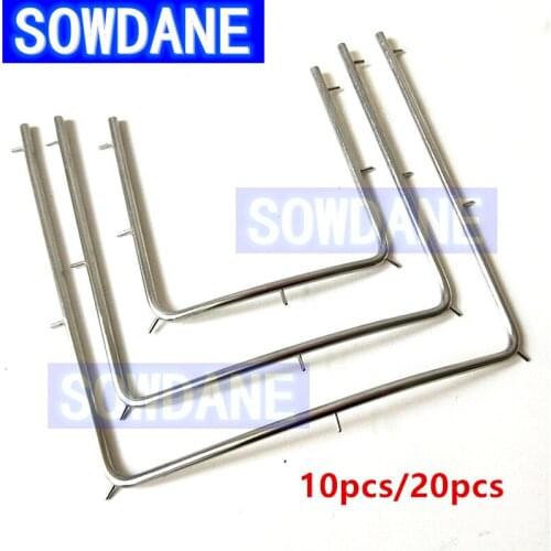 10pcs/20pcs Dental Teeth Whitening Mouth opener Rubber Dam Latex Frame Tool Stainless Steel 10CM/12CM/7.3CM for selection