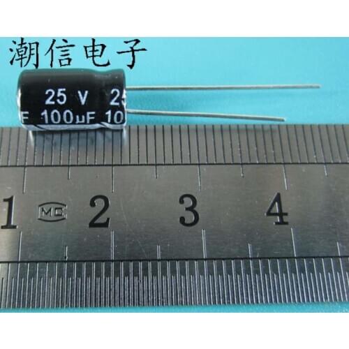 10cps 25V100UF 100UF25V 6X11