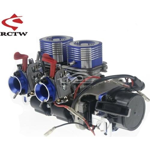 58CC gas engine Two cylinder kit for rc boat parts