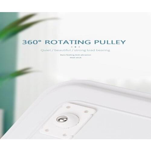 4Pcs Home Adhesive Casters Pulley Rollers For Cabinet Drawer Storage Box Trash Can Small Furniture Hardware Wheel Box Skateboard