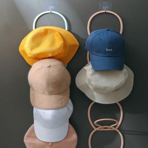 6pcs Adjustable Organizer Back Door Hanging Baseball Cap Hat Towel Belt Storage Holder Hanger Bathroom Bedroom