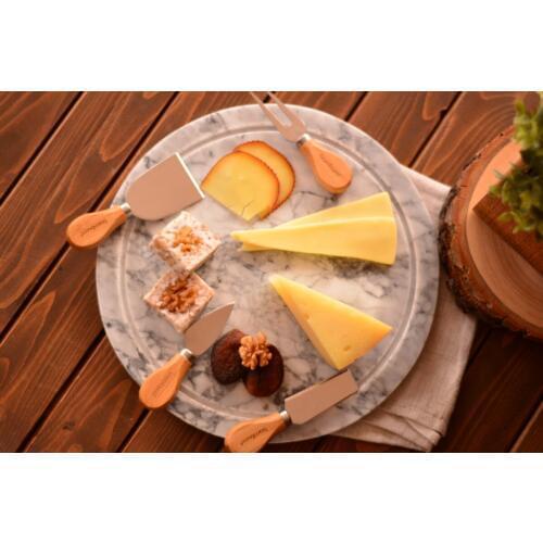 Albino 4 Pcs Cheese Knife Set | Environmentally Friendly Bamboom | Home-Kitchen | Made in Turkey