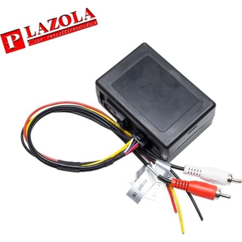 Car Stereo Optical Fiber Decoder Box Amplifier Adapter for Porsche Cayenne Mercedes Benz ML GL R CLS BMW E90 E91 E92 E93