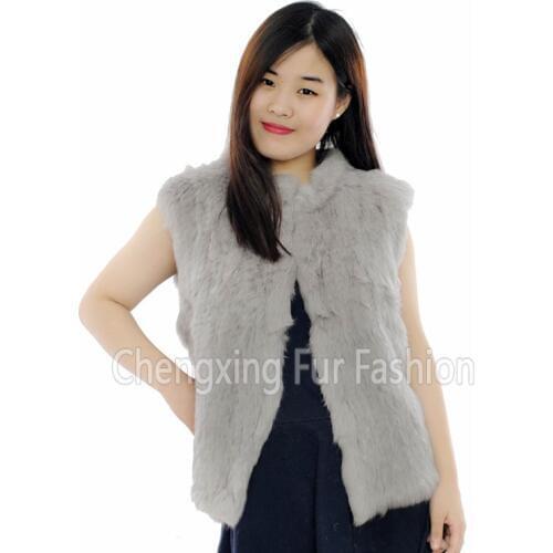 FREE SHIPPING CX-G-B-99D Genuine Rabbit Fur Fashion Vest Five Color Hot Selling ~ DROP SHIPPING
