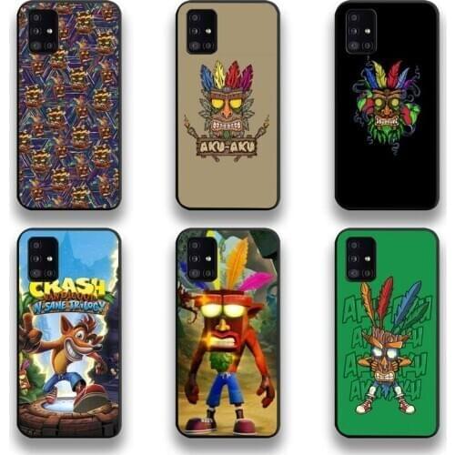 Crash Bandicoot Aku Aku Phone Case For Samsung Galaxy A21S A01 A11 A31 A81 A10 A20E A30 A40 A50 A70 A80 A71 A51