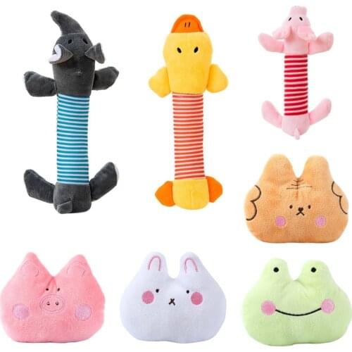 Pet Dog Four Foot Elephant Vocal Plush Toys Gnawing Audible Teeth Grinding Teeth Cleaning Plush Toy
