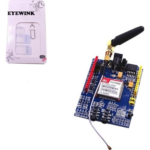 GPRS GSM Shield With Antenna Tested World Wide Store SIM900 GSM Shield diy Kit Development Board Maker