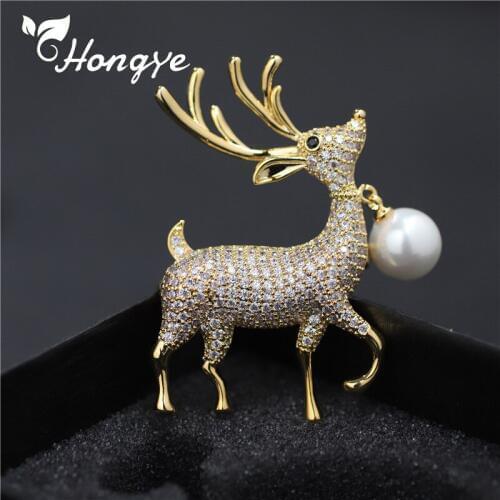 Hongye Silver Brooches For Clothes