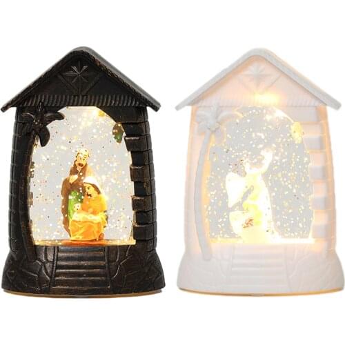 Eid Ramadan Mubarak Candle Lantern LED Night Light Decor Home Garden Yard Wall Muslims Islamic Lamp Decorations Outdoor
