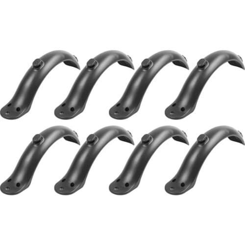 Quality 8Pcs Rear Wheel Mudguard Fender Guard for Xiaomi Mijia M365 Electric Scooter Skateboard
