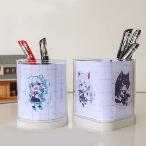 Cute Anime Cartoon Honkai Impact 3 Printed Student Pen Case Holder Stationery Box Cosplay Prop Decor for Boy Girl Gift 1pcs